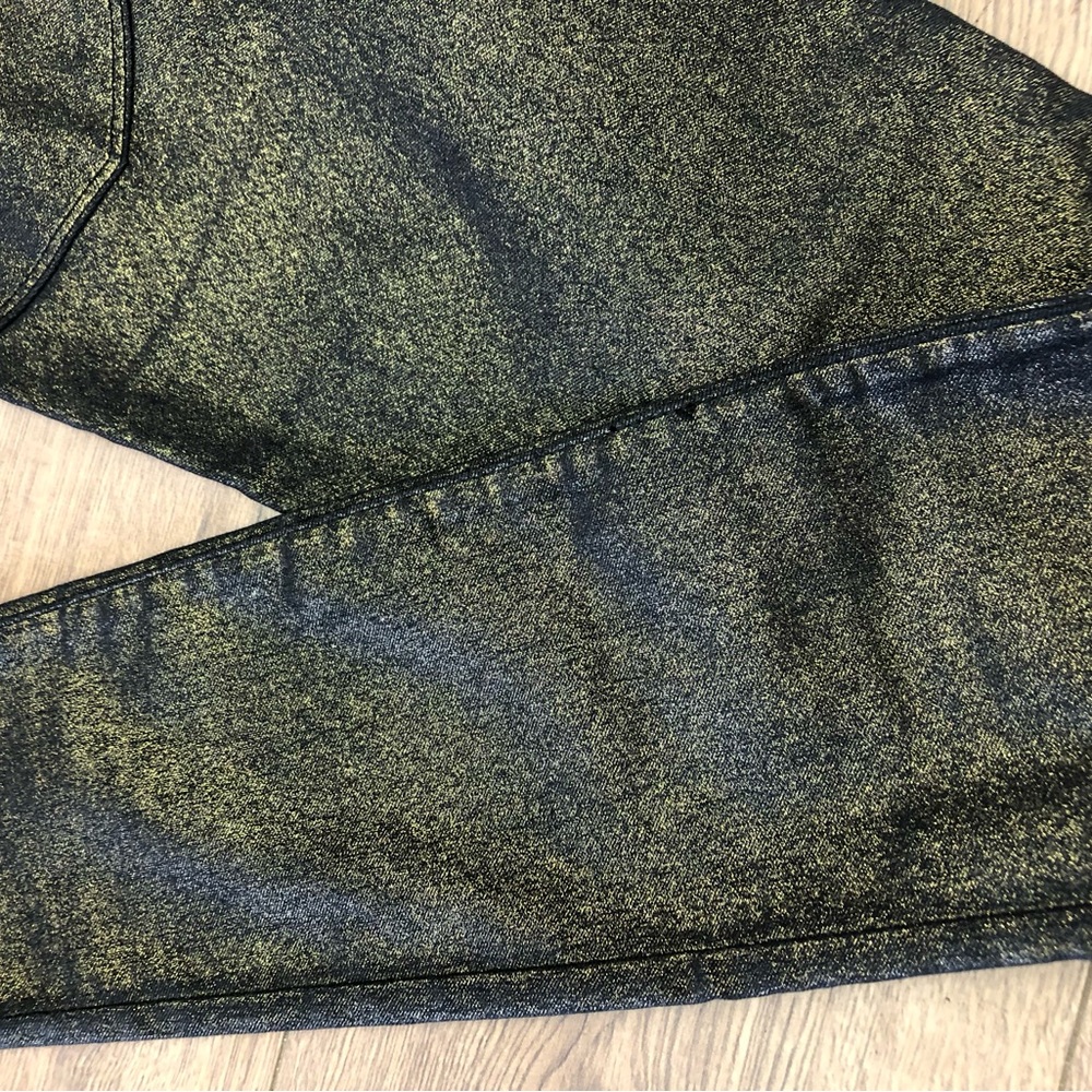 FRAME DENIM LE HIGH SKINNY COATED HIGH WAISTED JEANS SIZE 26 - Picture 6 of 9